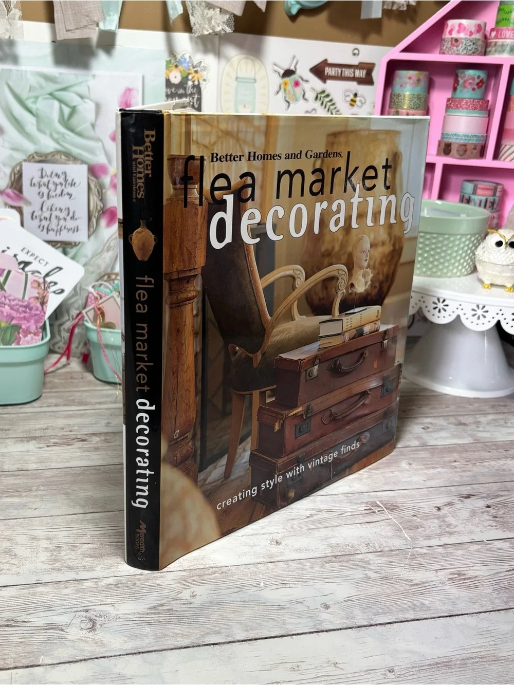 Flea Market Decorating Better Homes And Gardens Large Hardcover Book Vtg 2000